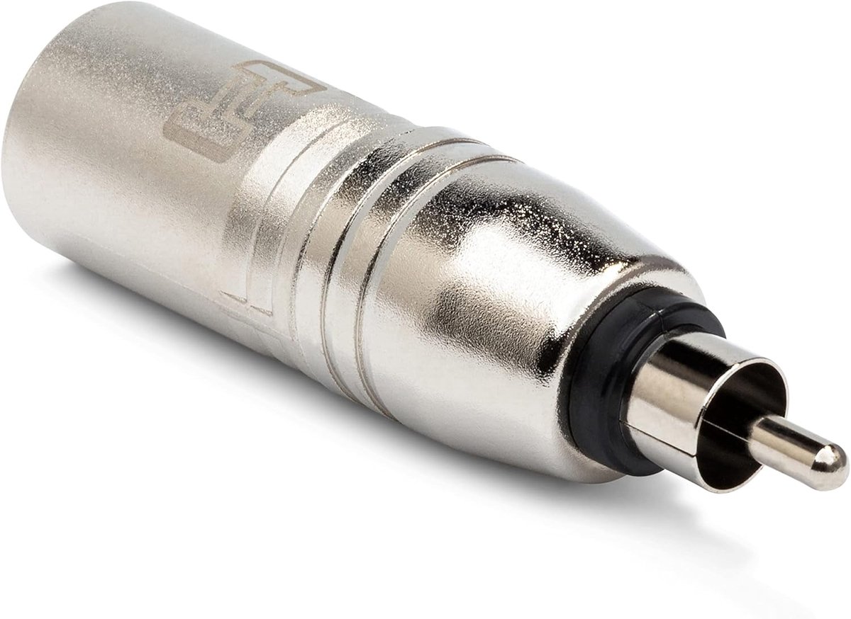 Audio Kabel - Signaal Kabel - Apparatuur Verbinden - XLR naar RCA - Standaard Lengte - Zilver