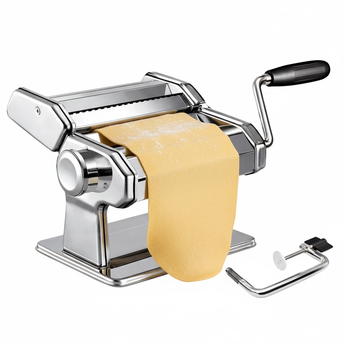 Pastamachine Rvs - Pastamaker - Professioneel - Spaghetti machine - Incl. Receptenboek t.w.v. €20 Cadeau