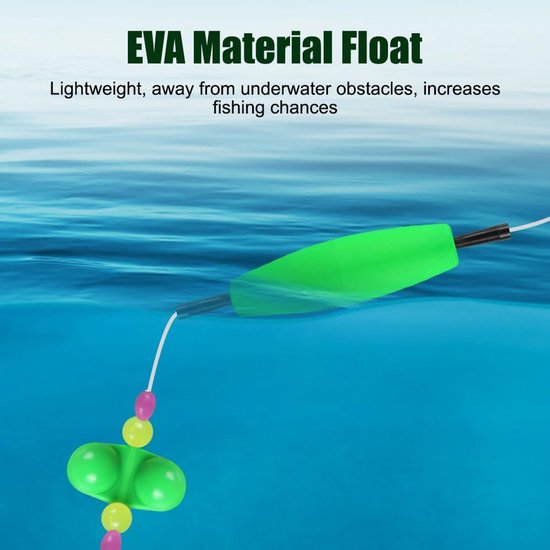 Vissen Float Rigs - 3 Stuks Rattler Tackle Floats - Luminous met 55lbs Trekcapaciteit van Merkloos — afbeelding 3