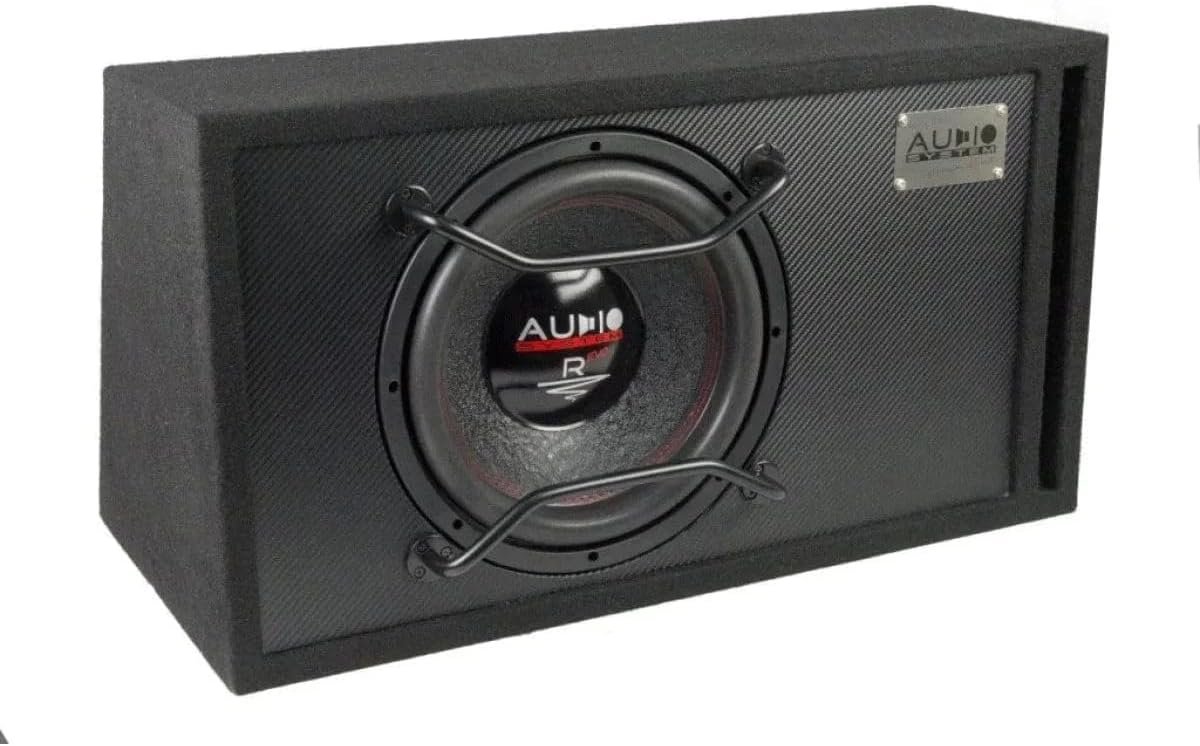 Subwoofer Behuizing - Basreflex Systeem - Auto Audio - Hoge Efficiëntie - 30cm Diameter - Zwart