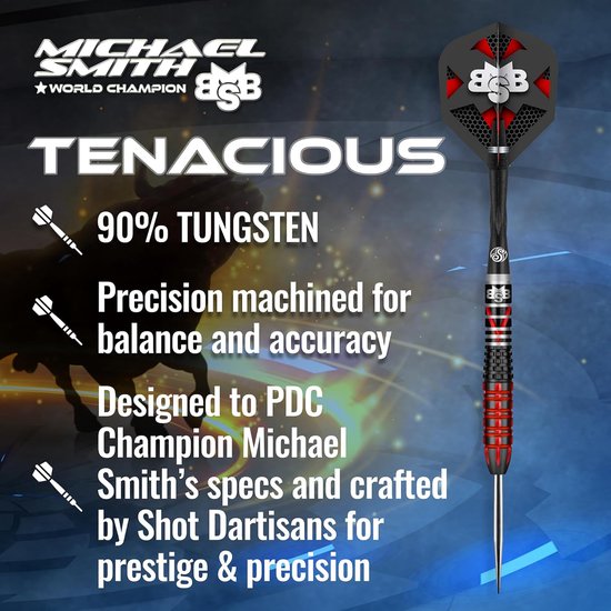 Tungsten Dartpijlen 90% - Profesionele Set, Verkrijgbaar in Meerdere Gewichten — afbeelding 3
