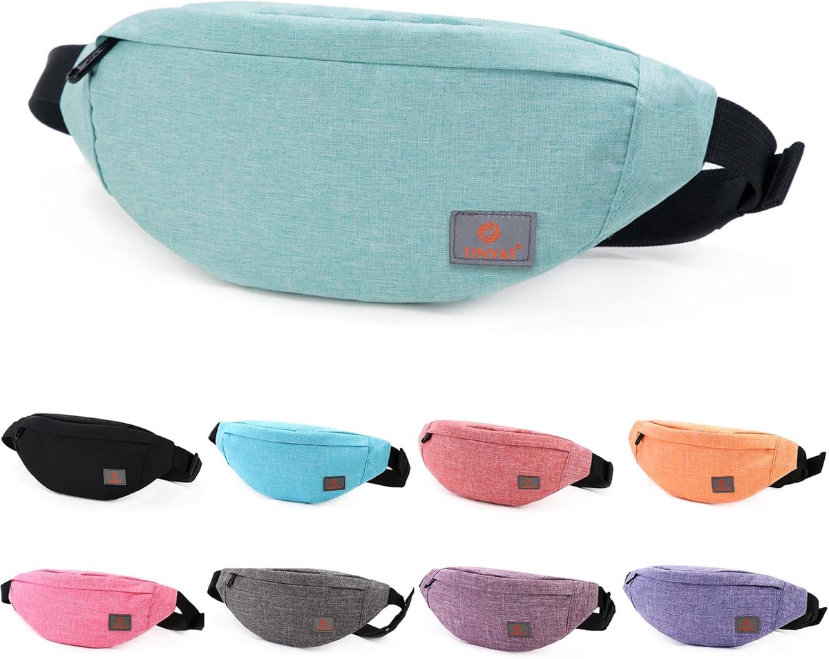 Lichte Heuptas voor Sport, Wandelen en Reizen - Waterdicht Taille- en Sling Pocket