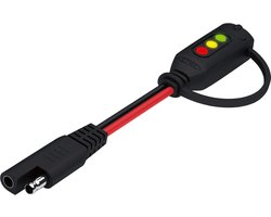 Accu Status Indicator met SAE Aansluiting voor Snelle Check