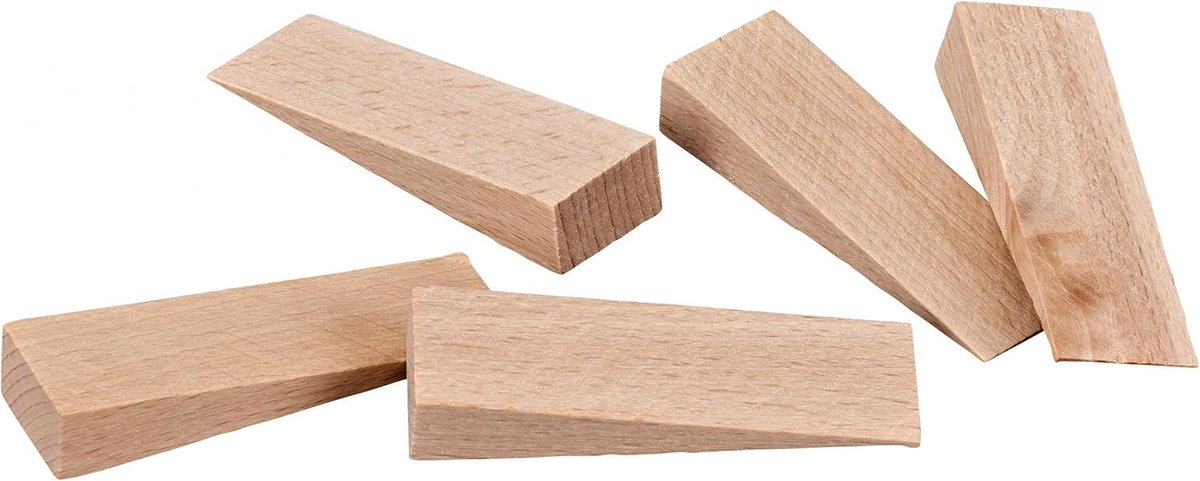 Set van 50 Massief Houten Wiggen - Onderlegwiggen voor Egaliseren en Nivelleren