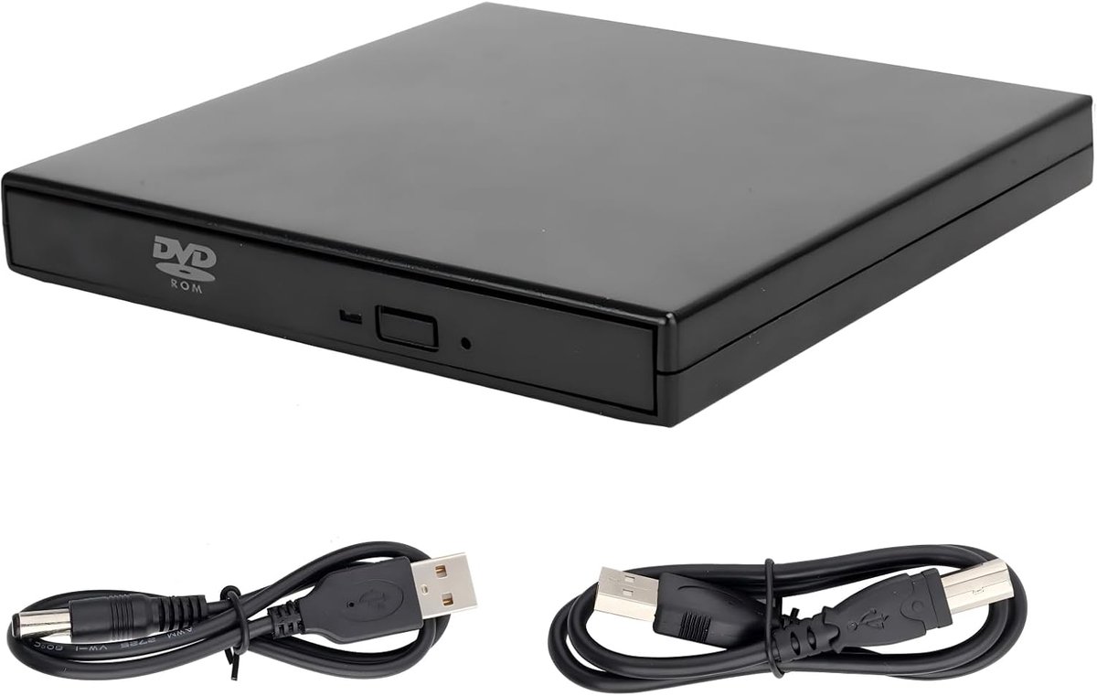 Externe USB DVD Brander en Lezer - CD/DVD Drive voor Laptop en PC