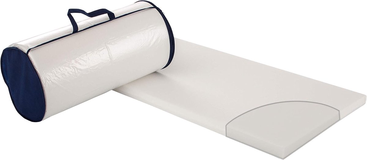 Opvouwbare Reismatras 60 x 120 cm voor Logeerbed of Camping