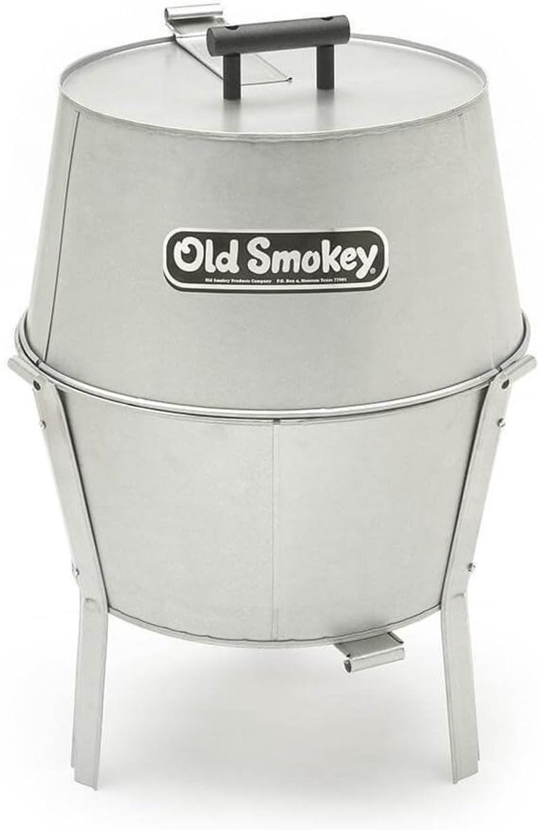 Houtskool Grill - Buiten Koken - Barbecue Feest - Lager Vuur Ontwerp - Medium Formaat - Zwart
