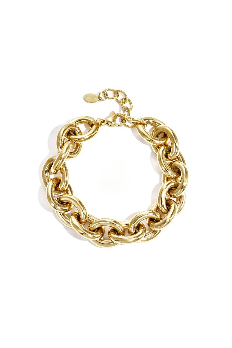 Chunky Schakelarmband - Goud