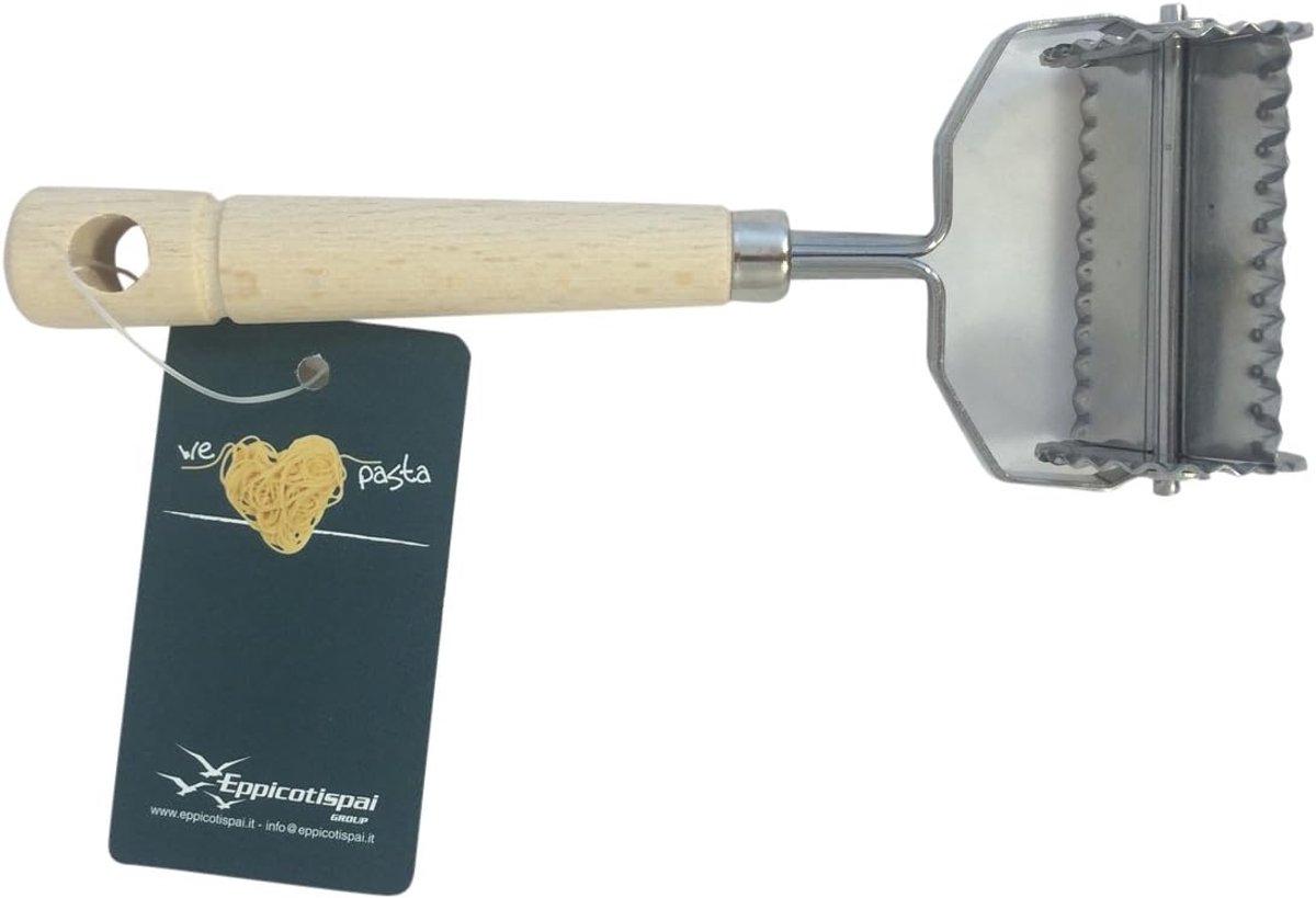 Roestvrijstalen Deegpers voor Perfecte Tortellini en Pasta - 4x4 cm
