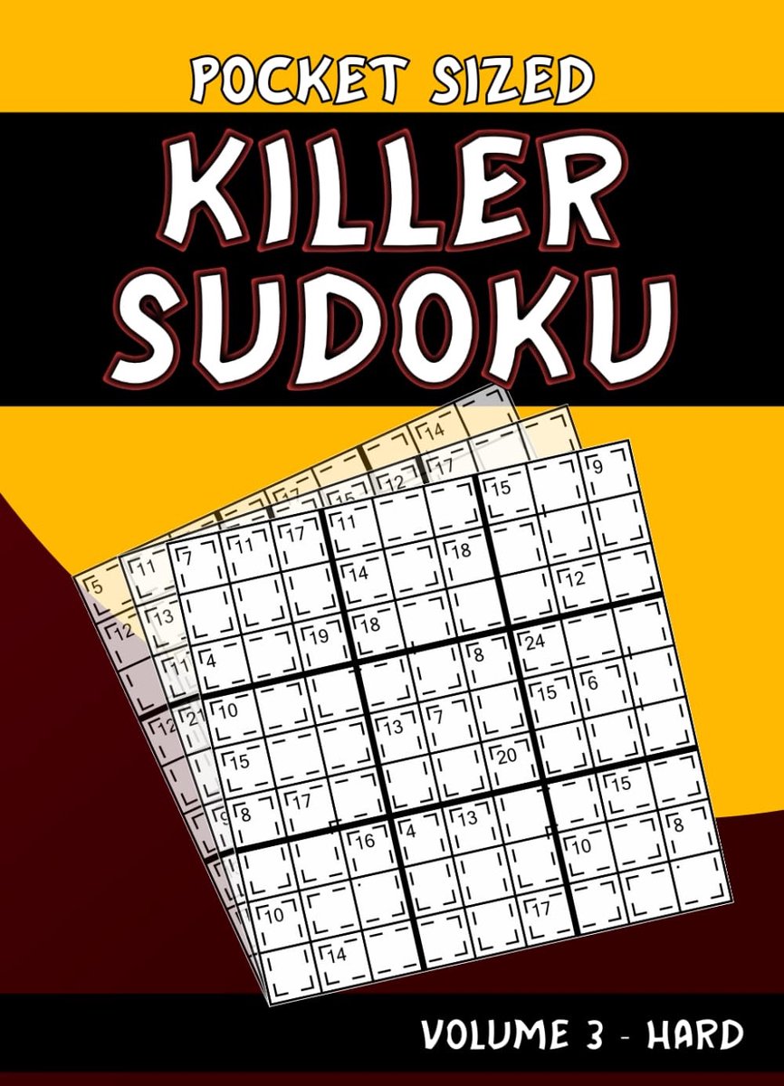Killer Sudoku Boek - Logische Puzzels - Reizen Ontspanning - 100 Moeilijke Puzzels - Compact Formaat