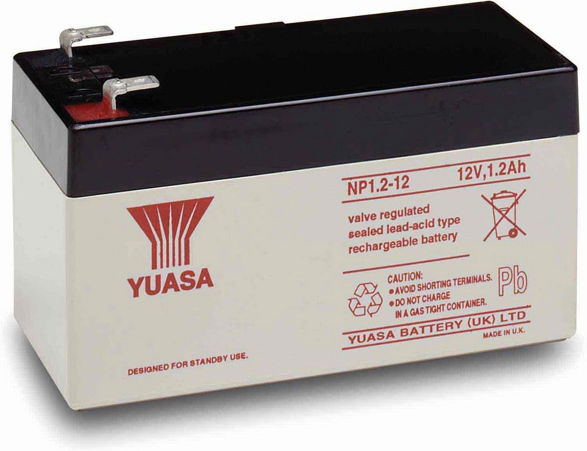Oplaadbare Batterij - Loodaccu - Energie Opslag - Compact Ontwerp - 9.7x4.8x5.45 cm