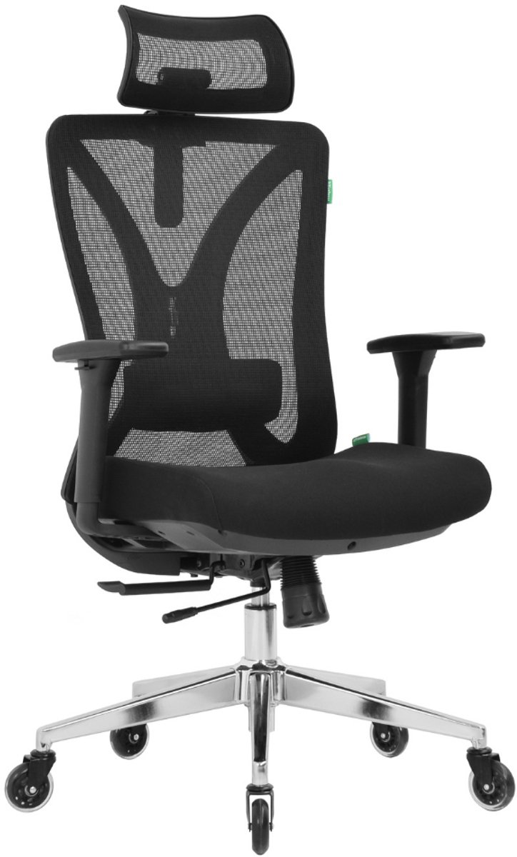 OfficeSense OS240 Ergonomische Bureaustoel – Bureaustoelen voor volwassenen – 3D Armleuningen – Bureaustoel met Hoofdsteun – Office Chair
