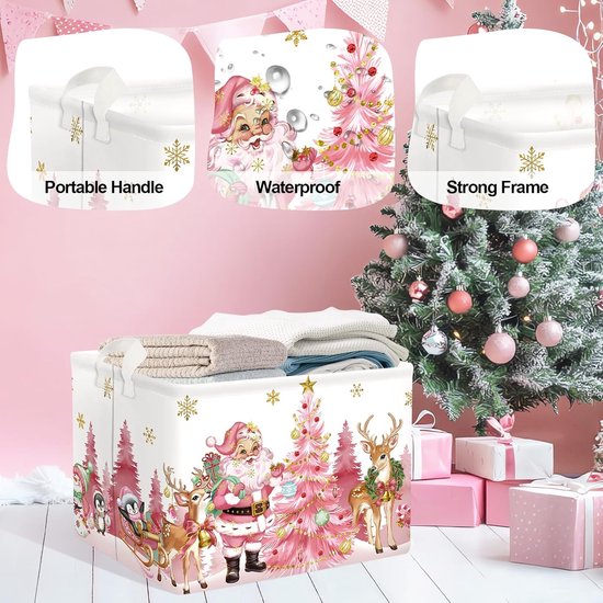 Grote Voetenzak voor Kinderen en Baby's met Kerstdesign - 36L — afbeelding 2