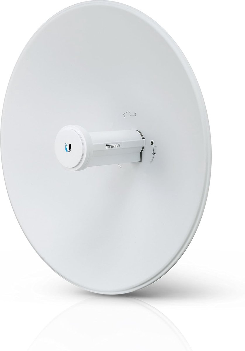 Netwerk Antenne - Draadloze Verbinding - Externe Netwerken - Gerichte Signaaloverdracht - 25 dBi Antenne - Wit