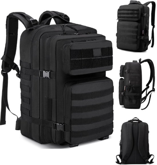 Tactical backpack - Tactische waterdichte rugzak 40L - Rugzak Dames & Heren voor fitness - Militaire rugzak - Sporttas - Militaire army bag - LOUZIR