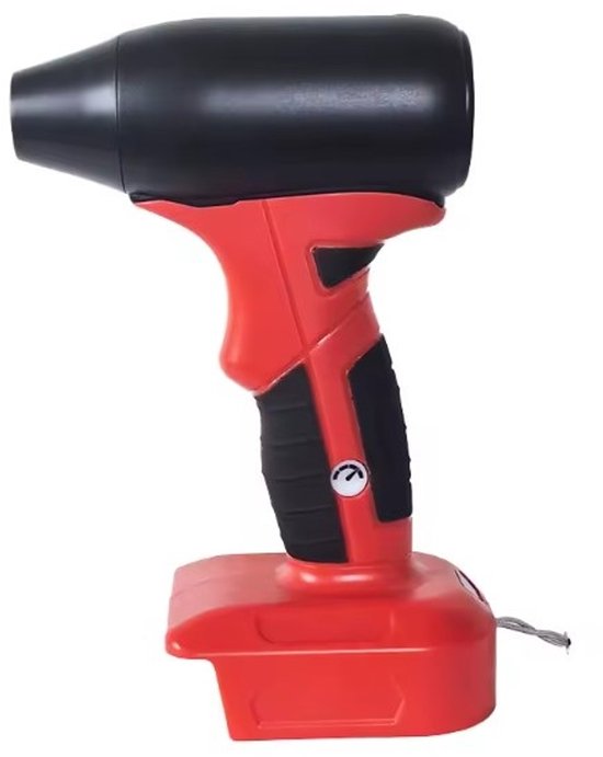 Turbo blaaspistool voor Milwaukee 18V accu’s, borstelloze motor, 4 standen, compact en krachtig