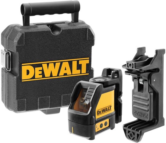 DeWALT DW088CG Zelfnivellerende kruis lijnlaser in koffer - 2 lijnen - 15m - Groen