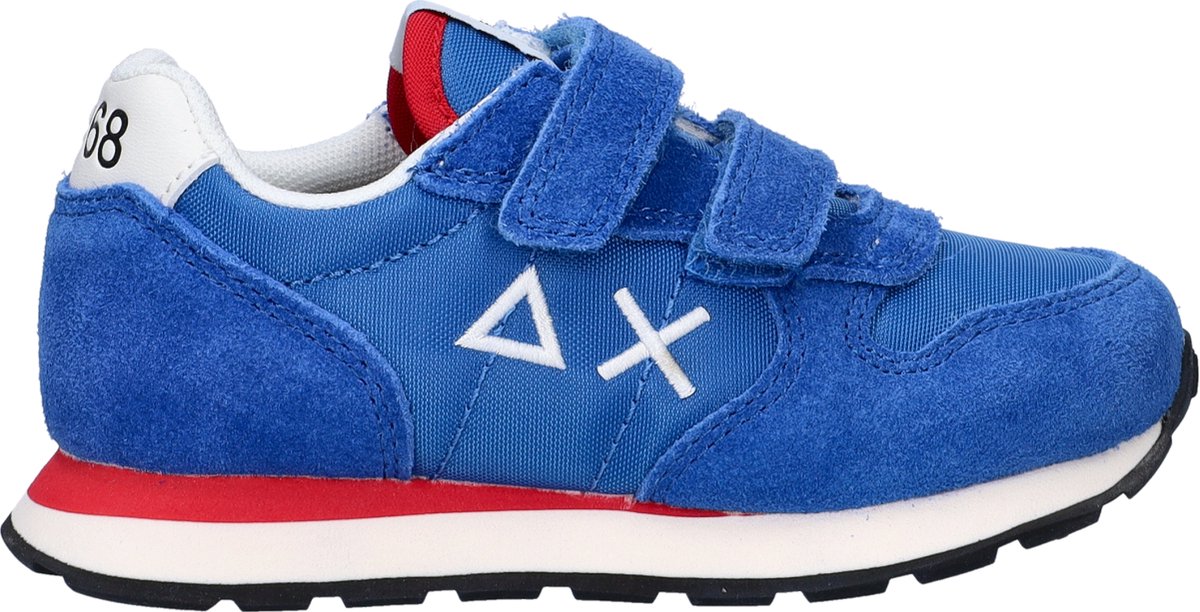 Sun68 Boys Tom Solid Sneakers - Jongens - Blauw - Maat 27