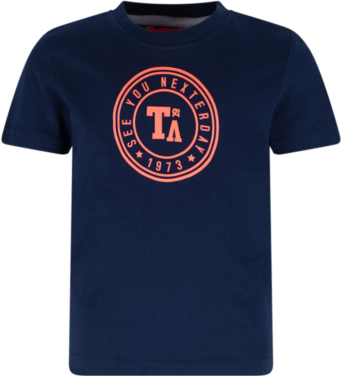 TYGO & vito jongens T-shirt blauw maat 98/104