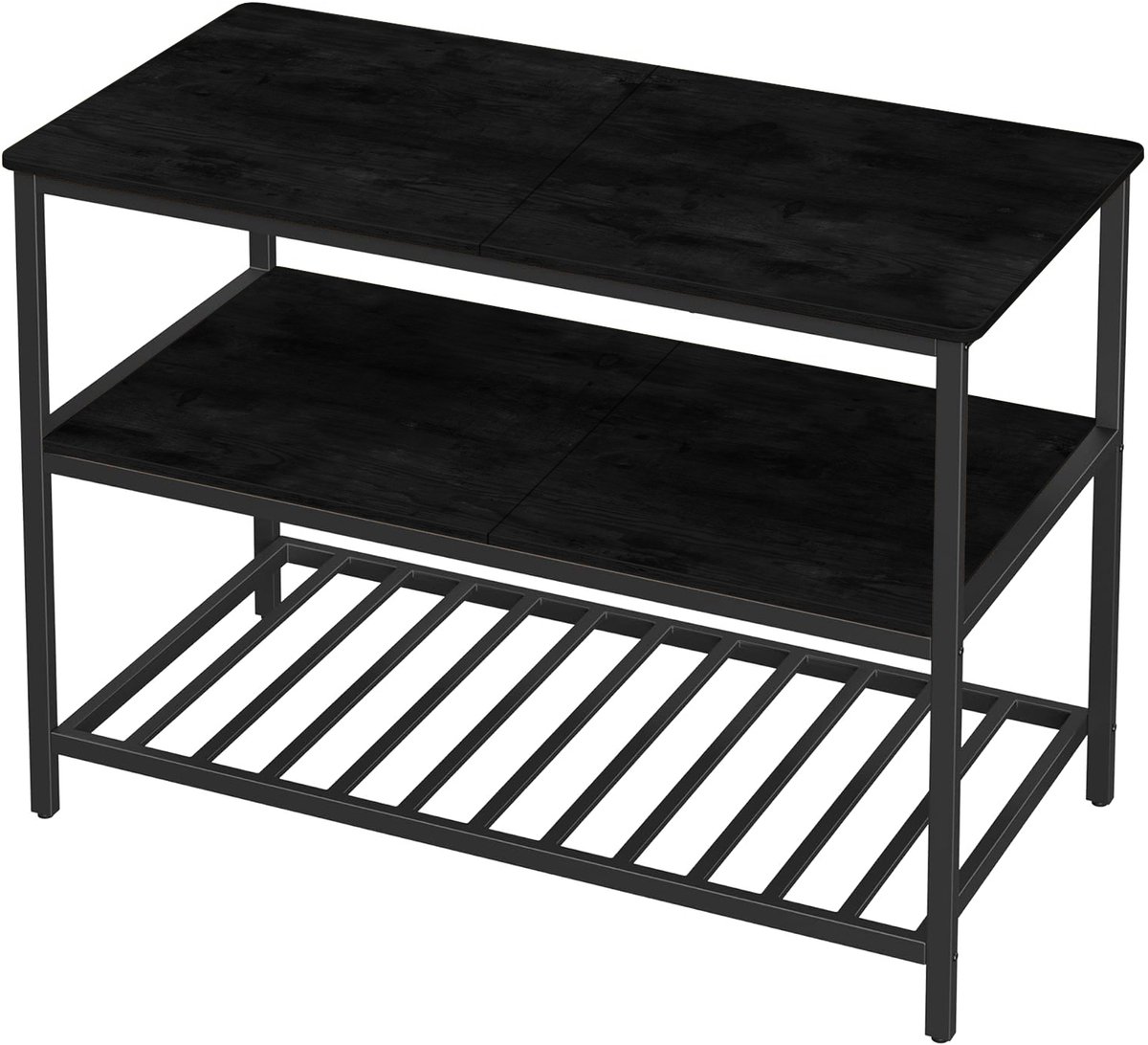 Hoppa! Küchenregal - 5-lagig, braun, 40 x 84 x 161 cm