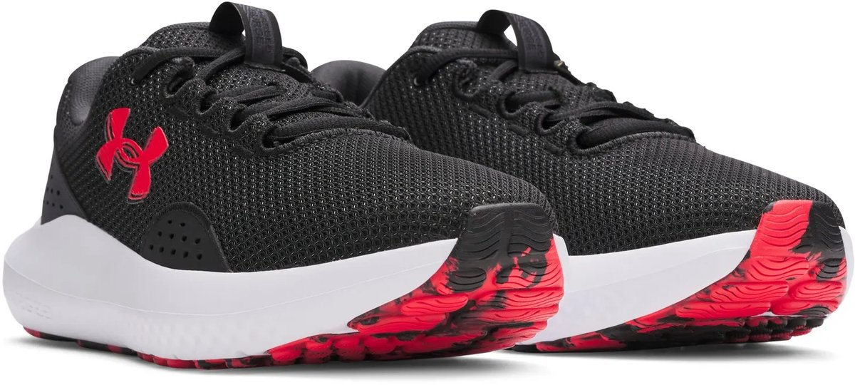 Herenschoenen Under Armour Charged Surge 4 Zwart Zwart - 46/48