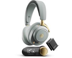 Steelseries Arctis Nova Elite - Hi-Res Wireless Certified Gaming Headset - Sage & Gold