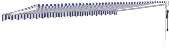 vidaXL-Luifel-automatisch-uitschuifbaar-5x3-m-blauw-en-wit