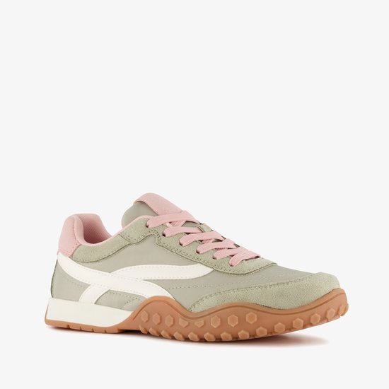 Baskets femme Blue Box vert rose - Taille 42 - Semelle amovible