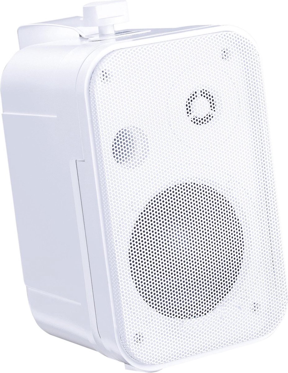 E-Audio achtergrond luidsprekers 3.5 inch 8 Ohm 100 Watt Wit
