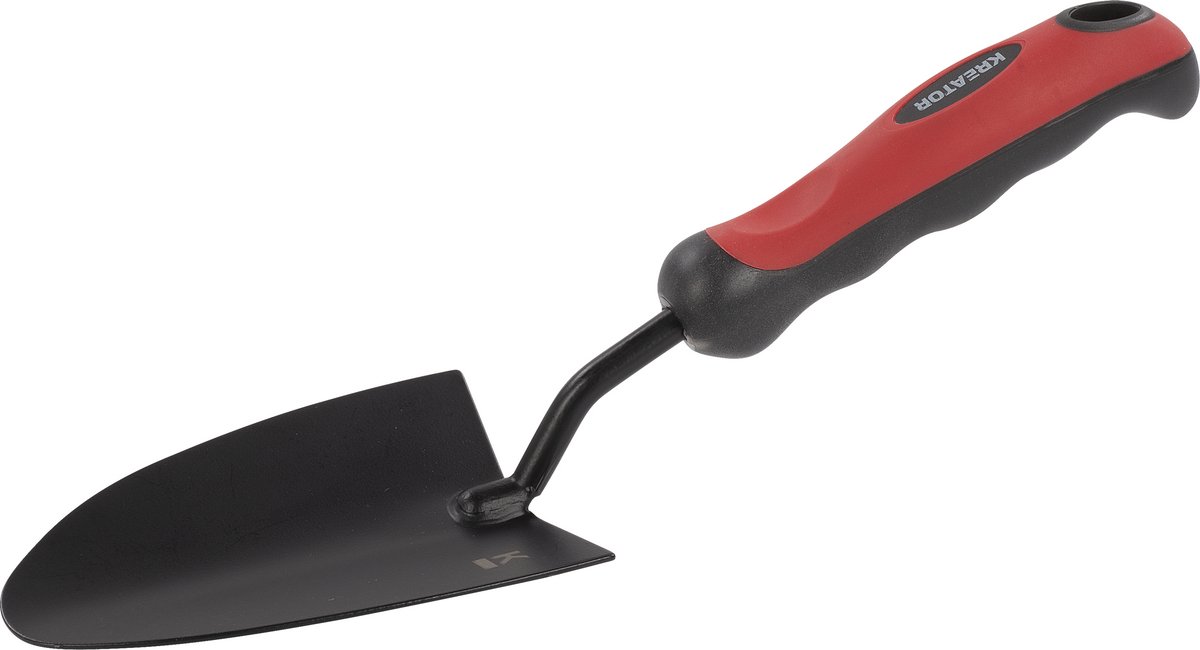 KREATOR KRTGR70010 Plantenschepje - Staal - Breedte 90 mm - Ergonomische Handgreep