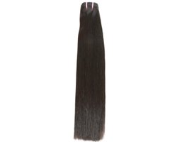 Straight Human Hair Bundles – Dames Vietnamese Remy Steil Weave – 20 Inch / 50 cm – 100% Echt Menselijk Haar – 1 Bundel – Haarverlenging / Extensions- Frazimashop