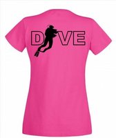 Procean DIVE t-shirt women M roze