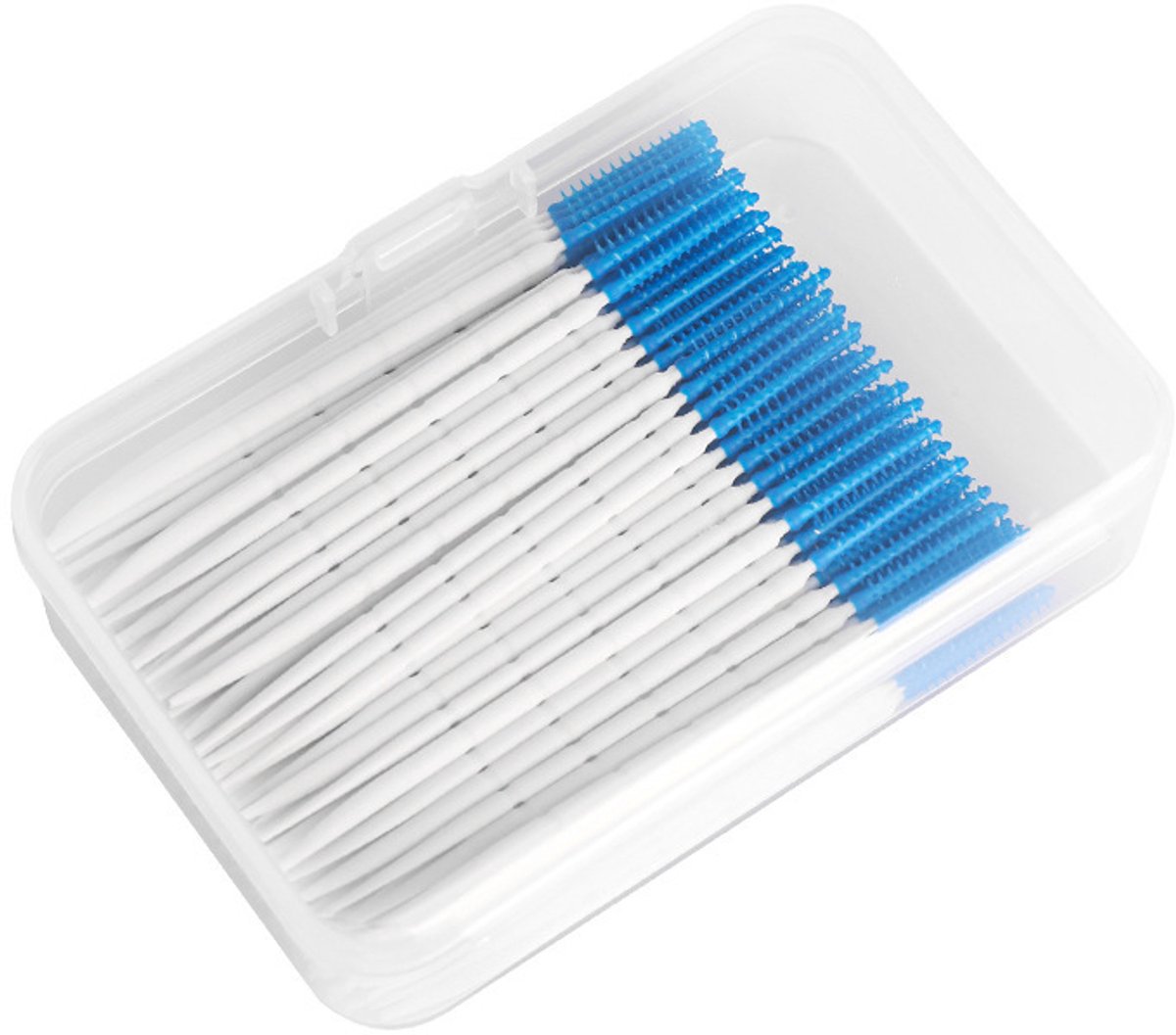 Gloovon® - Interdentale ragers - Interdentale borsteltjes - Soft-picks - Mondverzorging - Blauw - Universele maat - 200 stuks