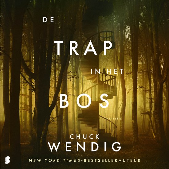 De trap in het bos - cover