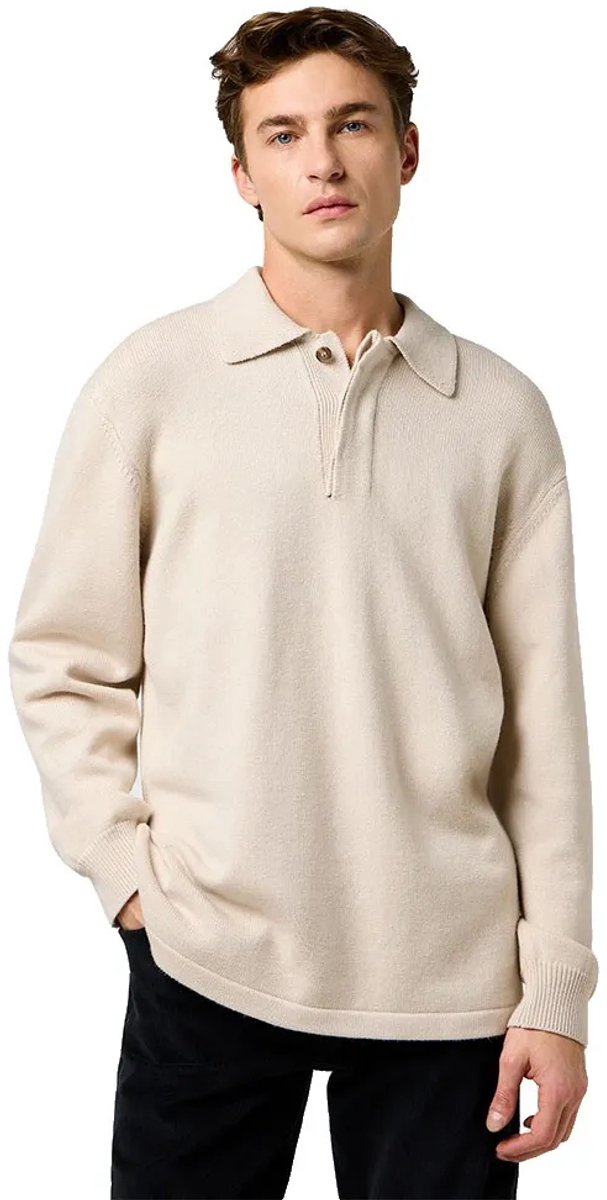 Wrangler 112371530 Regular Fit Trui M Man Birch