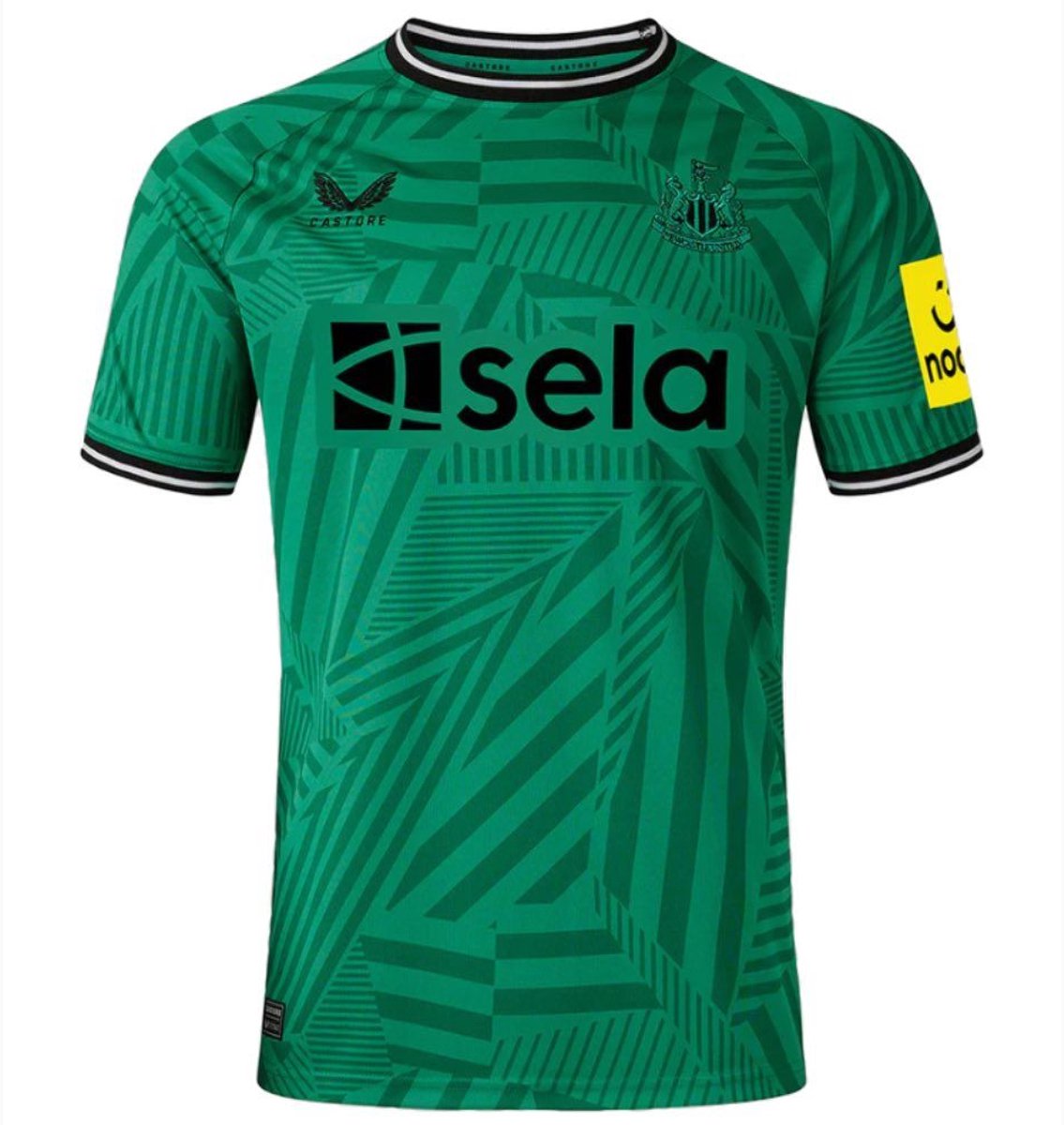 Newcastle United away shirt 2023/24 maat Medium 'official item'