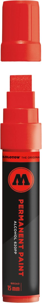 Molotow 620PP Marker 15mm Verkeersrood - Permanent
