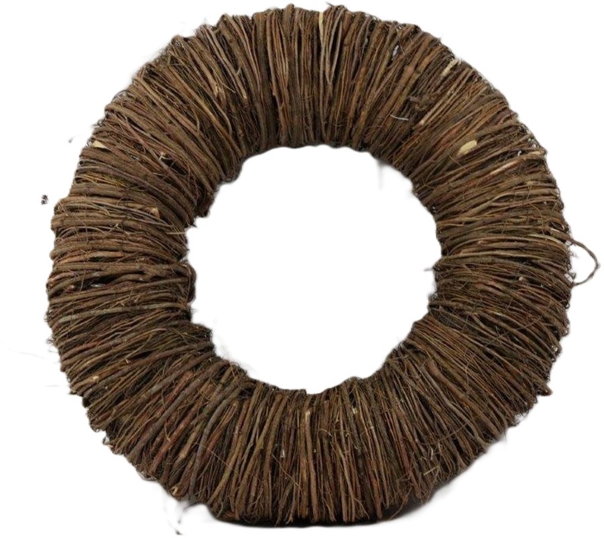 DBT Krans Kerstkrans Mactan Grass Natural - Bruin - D60cm