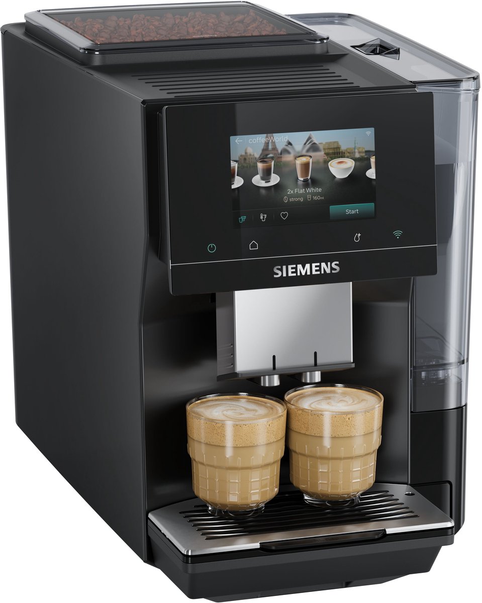 Siemens EQ700 iAroma TP723E09 - Volautomatische espressomachine - Piano zwart — afbeelding 1