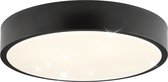 Brilliant Slimline Starry - Ø 29.3 cm - LED 6W - 4000K - Zwart/Wit
