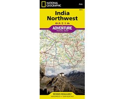National Geographic Adventure Map India Northwest