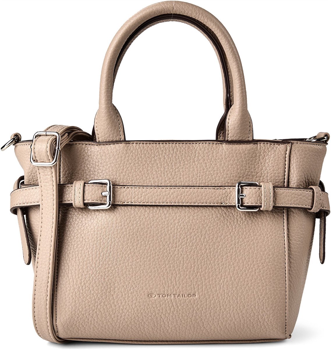 TOM TAILOR schoudertas handtas Sora Zip Shopper Taupe