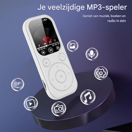 longziming -Bluetooth Mp3-speler - Hifi-luidspreker - Draadloos Met Bluetooth 5.4 En HiFi-geluid - 1 Stuk - Voor Sport En Reizen van Longziming — afbeelding 2
