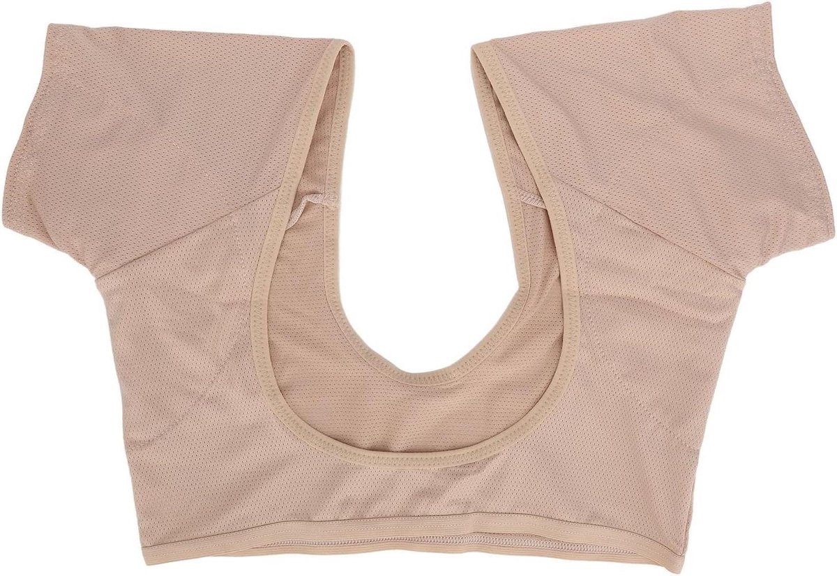 Wasbare okselzweetpads voor vrouwen - Okselzweet absorberend vest - Sneldrogend en ademend - Herbruikbare okselzweetpads - beige - Comfortabel en hygiënisch