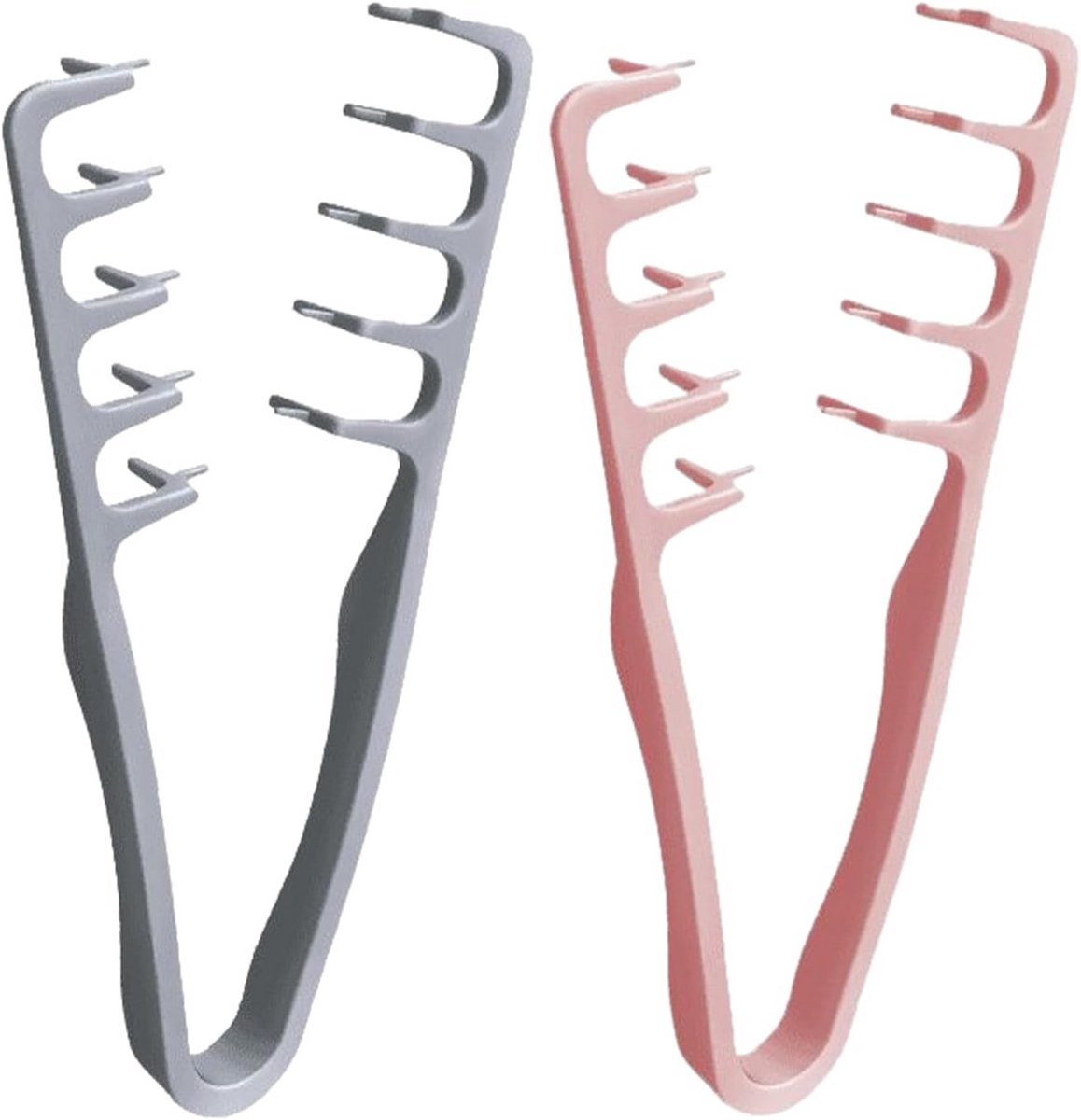 2x Volume Kam voor Dik Haar en Kapsels - Ontwarrende Brede Tanden Styling Tool