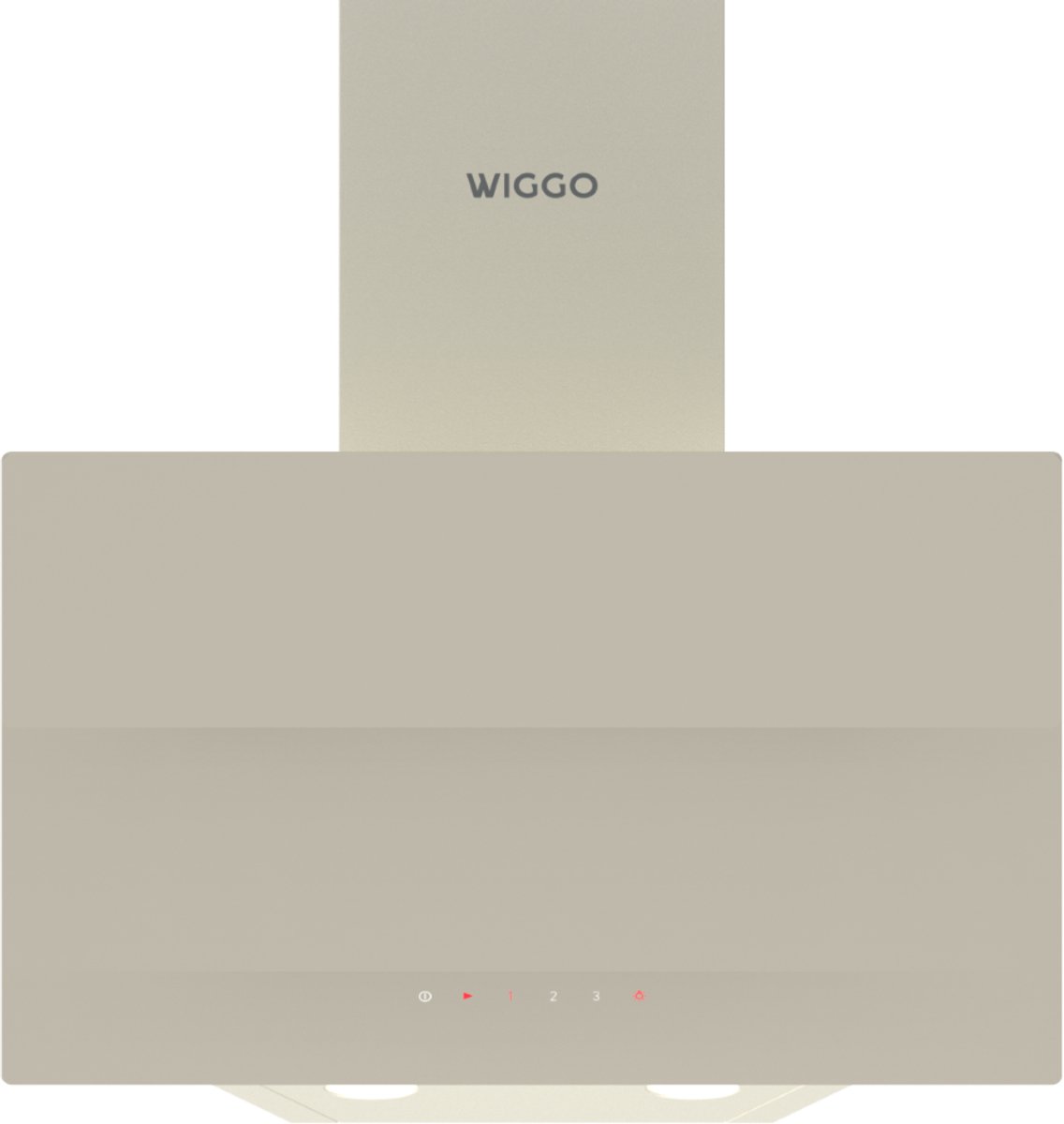 Wiggo WE-A533G(C) Wandafzuigkap – Creme – 50 cm – Energieklasse A+