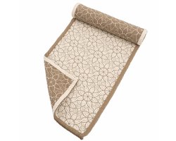 Trimita - Lotus Yogamat 60×170 cm - Zachte, wasbare yogamat van katoenmix (OCS) - Multifunctioneel