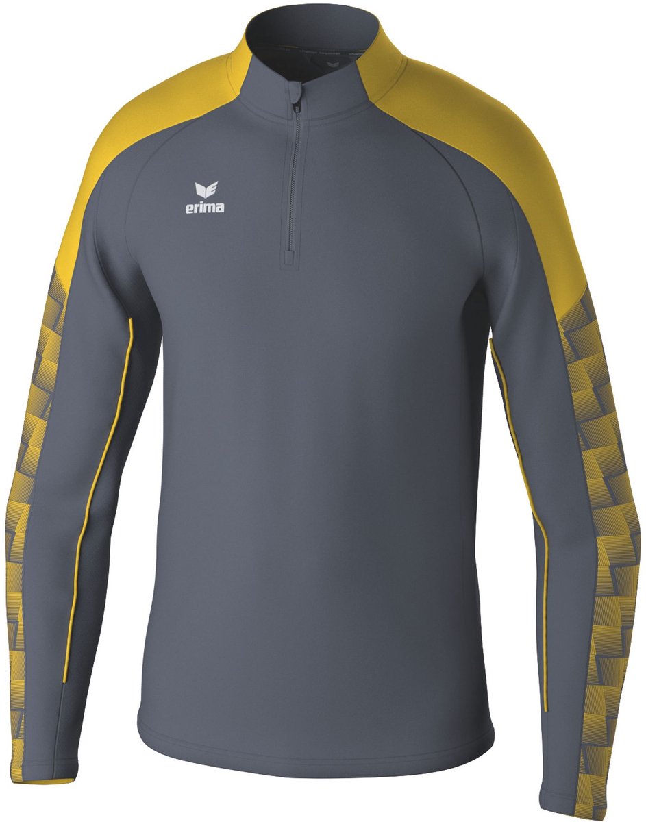 Erima Sweatshirt Evo Star Trainingstop 24-0007 Slate Grey/Gelb-4XL