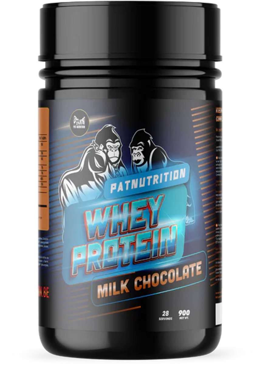 PAT Nutrition Eiwitpoeder - Whey Protein (900 g) - Milk Chocolate