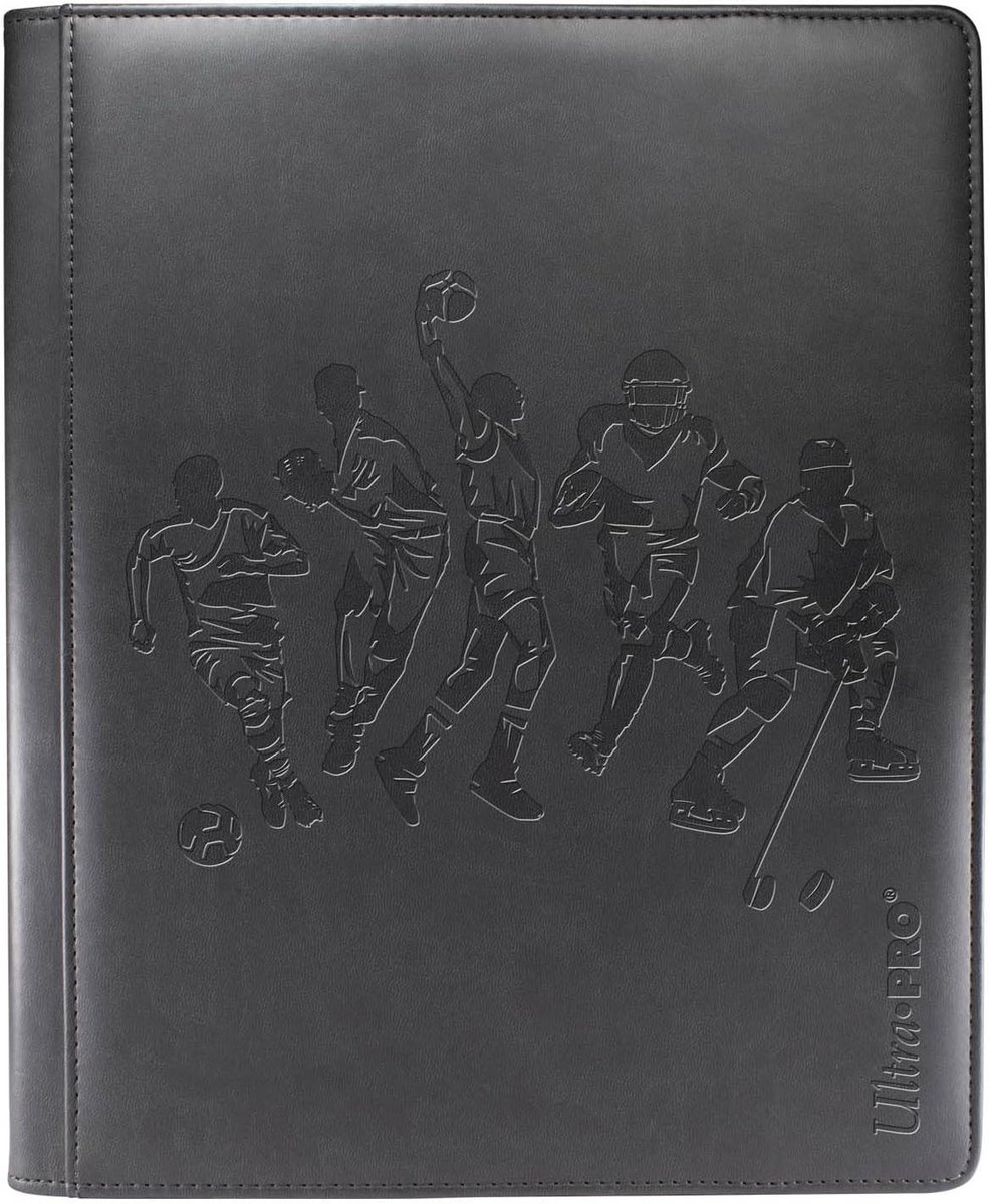 Premium PRO-Binder voor 180 Ruilkaarten - Zwart Album met 9-Vaks Pagina's en Elastische Sluiting